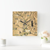 Gustav Klimt - De boom van het leven, Stoclet Frie Vierkante Klok (Huis)