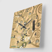 Gustav Klimt - De boom van het leven, Stoclet Frie Vierkante Klok (Hoek)