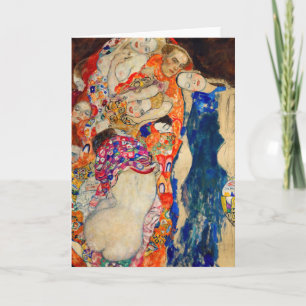 Gustav Klimt - De Bruid (onafgewerkt) Kaart
