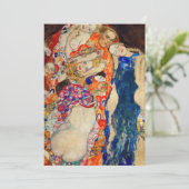 Gustav Klimt - De Bruid (onafgewerkt) Kaart (Staand voorkant)