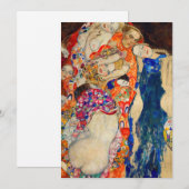 Gustav Klimt - De Bruid (onafgewerkt) Kaart (Voorkant / Achterkant)