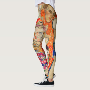 Gustav Klimt - De Bruid (onafgewerkt) Leggings
