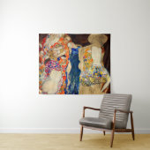 Gustav Klimt - De Bruid (onafgewerkt) Wandkleed (In Situ (horizontaal))