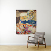 Gustav Klimt - De Bruid (onafgewerkt) Wandkleed (In situ)
