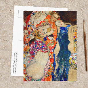 Gustav Klimt - De Bruid (onvoltooid) Briefkaart