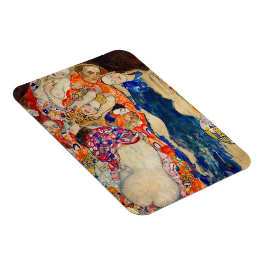 Gustav Klimt - De Bruid (onvoltooid) Magneet (Rechterzijde)