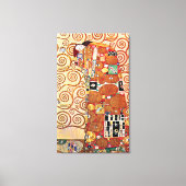 Gustav Klimt - De Embrace - Fine Art Painting Canvas Afdruk (Voorkant)