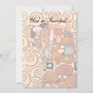 Gustav Klimt - De Embrace - Fine Art Painting Kaart