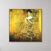 Gustav Klimt de Gouden Dame op doek Canvas Afdruk (Voorkant)