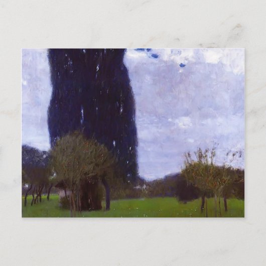 Gustav Klimt - De grote populaire bomen II Briefkaart (Voorkant)