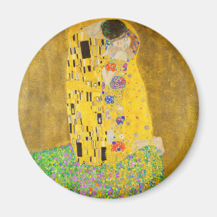 Gustav Klimt de Kiss Fine Art Magneet