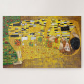 Gustav Klimt - de Kiss Jigzaag Puzzle Legpuzzel (Horizontaal)