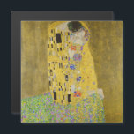 Gustav Klimt - De Kiss Magnetic Kaart<br><div class="desc">The Kiss / Der Kuss - Gustav Klimt in 1907-1908</div>