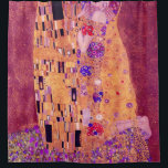 Gustav Klimt De Kiss Paars Douchegordijn<br><div class="desc">Gustav Klimt De Kiss Paars</div>