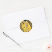 GUSTAV KLIMT "DE KISS" ROND ENVELOPE SEAL RONDE STICKER (Envelop)