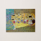 Gustav Klimt - De kus 2 puzzel (Horizontaal)