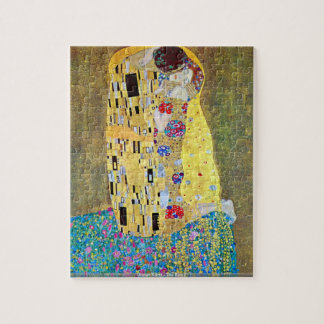 Gustav Klimt - De kus 2 puzzel
