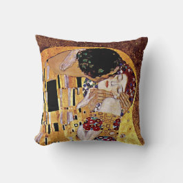 Gustav Klimt - De Kus - Art Nouveau Antiek Kussen