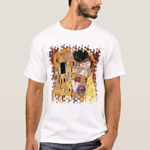 Gustav Klimt - De Kus - Art Nouveau Antiek T-shirt