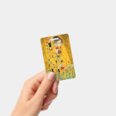 Gustav Klimt De Kus Badge (Handheld)