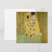 Gustav Klimt - De Kus Bedankkaart (Voorkant / Achterkant)