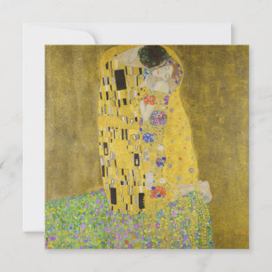 Gustav Klimt - De Kus Bedankkaart