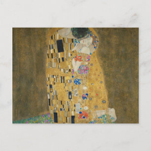 Gustav Klimt - De Kus Briefkaart