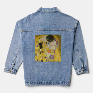 Gustav Klimt - De Kus Denim Jacket
