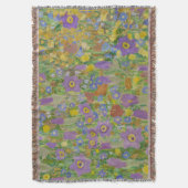 Gustav Klimt-De Kus (detail) Deken (Voorkant Verticaal)