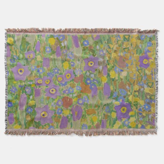 Gustav Klimt-De Kus (detail) Deken (Voorkant)