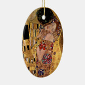Gustav Klimt: De Kus (detail) Keramisch Ornament (Rechts)