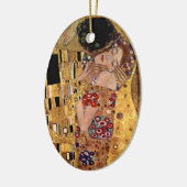 Gustav Klimt: De Kus (detail) Keramisch Ornament (Links)