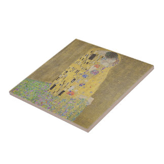 Gustav Klimt De Kus Fijne Kunst Keramische Tegels Tegeltje