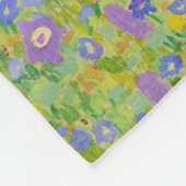 Gustav Klimt - De Kus Fleece Deken (Hoek)