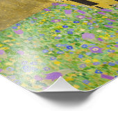 Gustav Klimt - De Kus Foto Afdruk (Hoek)
