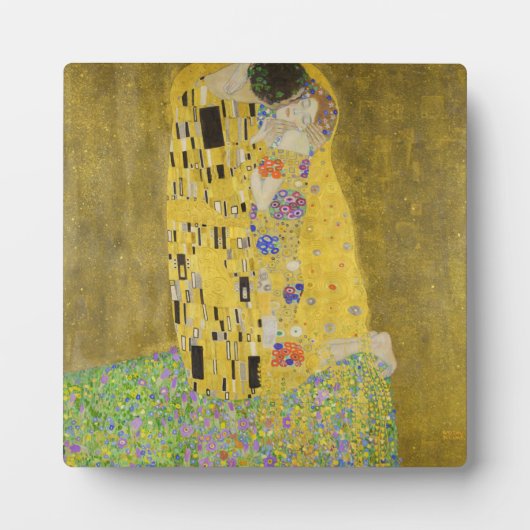 Gustav Klimt - De Kus Fotoplaat (Voorkant)