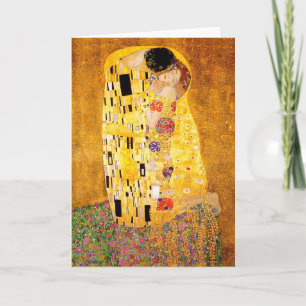 Gustav Klimt de "Kus " Kaart