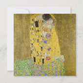 Gustav Klimt - De Kus Kaart (Voorkant)