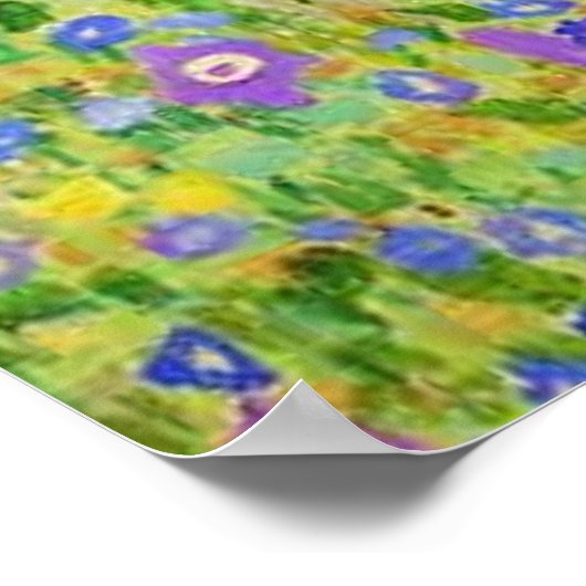 Gustav Klimt De Kus Kat Poster (Hoek)