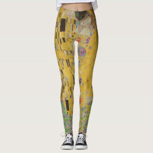 Gustav Klimt De Kus Leggings