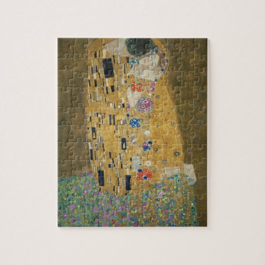 Gustav Klimt - De Kus Legpuzzel (Verticaal)