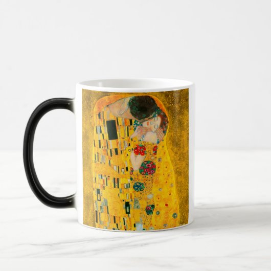 Gustav Klimt De Kus Magische Mok (Links)