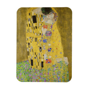 Gustav Klimt - De Kus Magneet