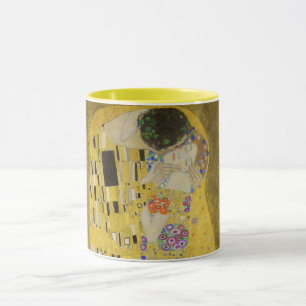 Gustav Klimt - De Kus Mok