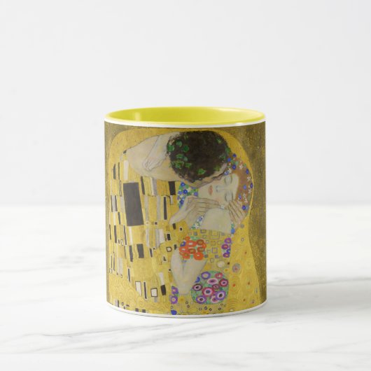 Gustav Klimt - De Kus Mok (Midden)