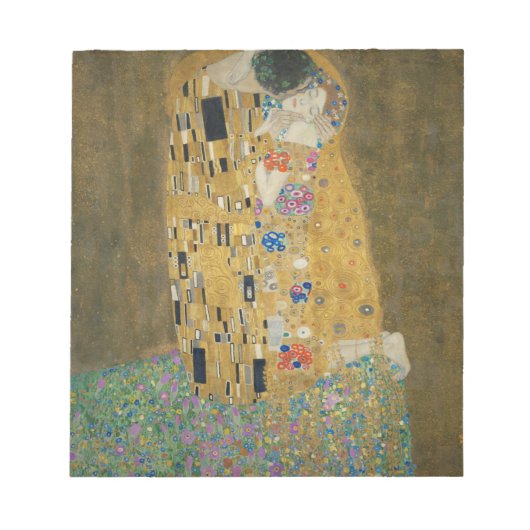 Gustav Klimt - De Kus Notitieblok (Voorkant)