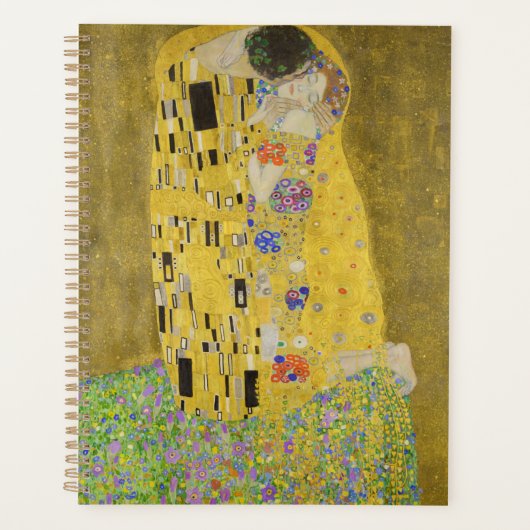 Gustav Klimt - De Kus Planner (Voorkant)