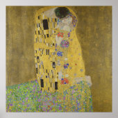 Gustav Klimt De Kus Poster (Voorkant)