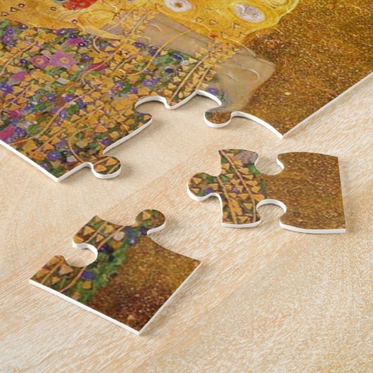 Gustav Klimt de kus Puzzle Legpuzzel (Zijkant)