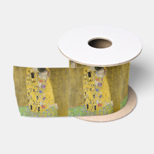 Gustav Klimt - De Kus Satijnen Lint